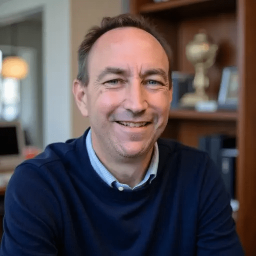 Headshot of RJ Lindelof, engineering executive and AI-native SDLC leader.